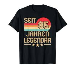 Seit 85 Jahren Legendär 85. Geburtstag Retro 85 Jahre Party T-Shirt von Geburtstagsidee Frauen Männer Mädchen Jungs Kinder