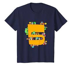 Kinder Traktor T-Shirt Geburtstag Jungen 5 Jahre Geburtstagsshirt von Geburtstagsshirts für Jungen 5 Jahre