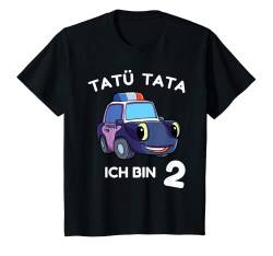 Kinder Polizist Shirt 2. Geburtstag Jungen 2 Jahre Geschenk Polizei T-Shirt von Geburtstagsshirts für Jungen & Mädchen