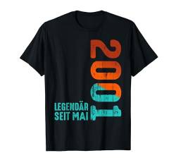 2001 Limited Edition Legendär Seit Mai 2001 Geburtstag T-Shirt von Geburtstagswünsche Geburtstag Mai 2001 Outfit
