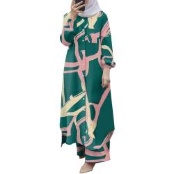 Muslimische Kleider Damen Zweiteilige Gebetskleid für Damen Abaya Kleid Abaya Dubai Türkei Islam Kaftan islamischer Türkisch Muslimische Lang Kleider Set Türkei Party Braut Abend Gebetskleidung von Gefomuofe