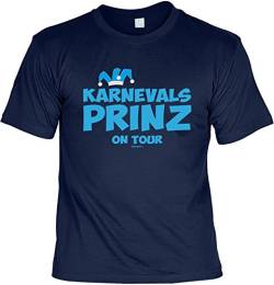 Fasching T-Shirt Karnevalsprinz on Tour Karneval Fastnacht Fun Shirt 4 Heroes Geil Bedruckt von Geile-Fun-T-Shirts