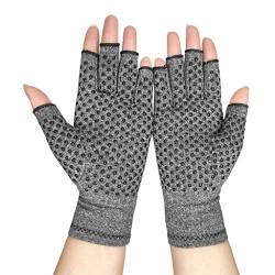 Geilisungren Arthritis Handschuhe Kompression Fingerlose Handschuhe bieten Unterstützung und Wärme für Hände, Fingergelenk, lindern Schmerzen bei rheumatoider Arthritis Osteoarthritis Karpaltunnel von Geilisungren