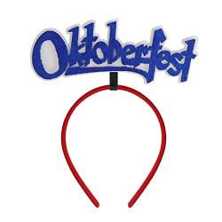 Geilisungren Haarreifen Frauen Feiertags-Stirnbänder, süße Oktoberfest Cute Hutaufsätze, toller Spaß, Oktoberfest Stirnband Feiertagsthemen, Weihnachtsfeier, Fotostand Laufstirnbänder Damen von Geilisungren