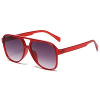 GelldG Sonnenbrille Vintage polarisiert Sonnenbrille Oval Pilotensonnenbrille UV400 Schutz von GelldG