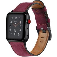 GelldG Uhrenarmband Lederarmband Kompatibel mit Apple Watch Armband 38mm 40mm von GelldG