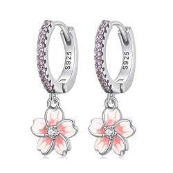 GemKing SCE1509 cherry blossom earrings S925 Sterling Silver Earring von GemKing