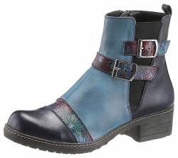 Große Größen: Gemini Stiefelette, marine-jeansblau, Gr.37 von Gemini