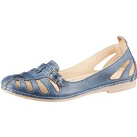 Sieh an! Damen Slipper jeansblau von Gemini