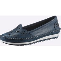 Witt Damen Slipper, dunkelblau von Gemini