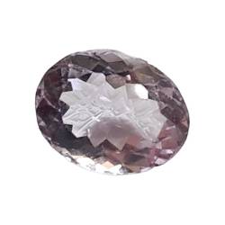 Gems For Jewels Damen-Amethyststein im Ovalschliff, 11,6 x 9,1 mm, natürlicher Amethyst im Ovalschliff, violetter Amethyst-Edelstein für Ring, 1 Stück – PPH25 von Gems For Jewels