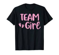 Team Girl Gender Reveal Baby Shower Family Gifts T-Shirt von Gender Reveal Baby Shower Announcement CG