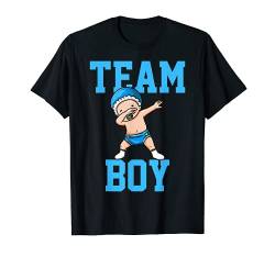 Geschlecht enthüllen Dabbing Baby Team Boy T-Shirt von Gender Reveal Team Shirts