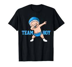 Geschlecht enthüllen Dabbing Baby Team Boy T-Shirt von Gender Reveal Team Shirts