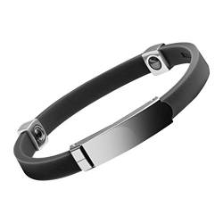 1/2 Stück antistatisches Armband – Silikon-Entladungsbänder, Anionen-Handgelenkband | Einfache Bedienung Negativ-Ionen-Armbänder, verstellbares Stromarmband, effektives Negativ-Ionen-Band, Schwarz von Generic