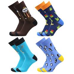 4 pairs of sockes unisex animals style neu socken gift von Generic