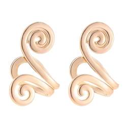 Akupressur-Schlankheits-Ohrringe, Magnetisch Ohrringe, Nicht Durchstochene Ohrringe Earcuff, Nicht Piercing Akupressur Ohrmanschettenclip für Damen Herren (2 Stück Gold) von Generic