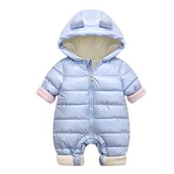 Baby Winter Overall mit Kapuze, Strampler Schneeanzug Jungen Mädchen Langarm Jumpsuit Warm Outfits Geschenk von Generic