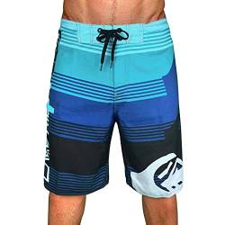 Badehosen für Herren Capri Radhose Sommer Shorts Schwimmhose Trainingshose Herren Kordelzug Shorts Freizeit Kurze Strandhose Schnelltrocknend Sporthose Sports Running Swim Shorts von Generic