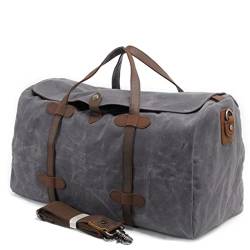 Canvas-Reisetasche Damenhandtasche Lässige Kurzstrecken-Kuriergepäcktasche mit großem Fassungsvermögen Herren (Farbe: A, Größe: 1) von Generic