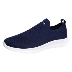 Damen Schuhe Elegant Pumps Atmungsaktive Sport-Freizeitschuhe für Damen, leichte Walk-Lauf-Sneaker Schuhe Damen Rot 39 (Dark Blue, 38) von Generic