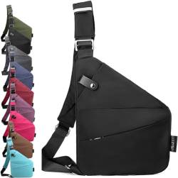 Diebstahlsichere Reisetasche, Diebstahlsichere Tasche, Anti Diebstahl Tasche, Damendiebstahlsichere UmhäNgetasche，Brusttasche aus Nylon für Damen und Herren, leicht, einfach und mit großem Fassungsver von Generic