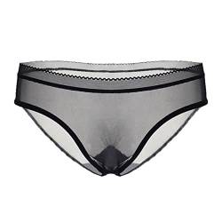 Durchsichtig Damenslip Panties Transparent Damen Unterhosen Niedrige Taille Stretch Unterwäsche Frauen Spitze Tanga Weich Und Dehnbar Höschen Für Frauen Bikinis Taillenslips Hipster Pantys von Generic