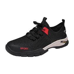 Fitnessschuhe Herren Gym Hoch Farbverlauf Freizeitschuhe Shock Absorbing Gym Running Shoes Wanderschuhe Trekking- & Wanderhalbschuhe Sporttraining Männer Hallenschuhe rutschfest Herrenschuhe von Generic