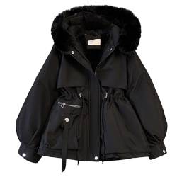 Frauen Faux Pelzmantel Warme Fleece -winterjacken Solid Parka Jacke Trendy Coats Damen Down Jacke von Generic