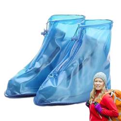 Generic Stiefelüberzüge, Wasserdichter Regenschutz für Stiefel, Rutschfester Regengaloschen-Schneeschuhschutz für Sportklettern von Generic