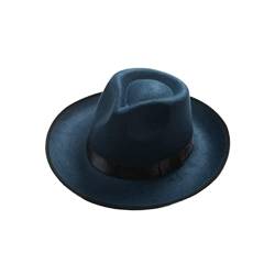 Gentleman-Trainingshut Jazz Cap Retro Cap Flat Side Sun Hat Bow Cap Four Seasons erhältlich Modischer Freizeithut (C, A) von Generic