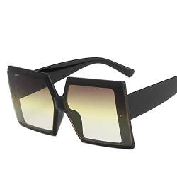 Große Rahmen Männer und Frauen Outdoor Strand Fahren Sonnenbrille Pendler UV400 Sport Shopping Party Sonnenbrille Geschenk (Color : B, Size : 1) von Generic