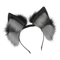 Halloween Elektrische Ohr Stirnband Katze Ohr Form Haar Hoop Plüsch Kopfschmuck Ostern Party Cosplay Stirnband Unisex von Generic