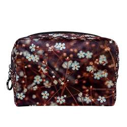 Herren Kulturbeutel, Reise Kulturbeutel, Dopp Kit für Männer, Reise Badezimmer Tasche Herren Rasierset, Reise Kit Kleine Taschen für Männer,Gypsophila Blume von Generic