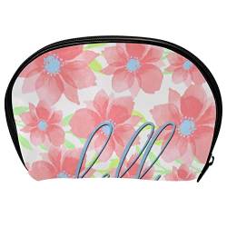 Herren Kulturbeutel, Reise Kulturbeutel, Dopp Kit für Männer, Reise Badezimmer Tasche Herren Rasierset, Reise Kit Kleine Taschen für Männer,Hallo Frühlings Blumen Blatt Blumenkunst Rosa von Generic