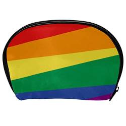 Herren Kulturbeutel, Reise Kulturbeutel, Dopp Kit für Männer, Reise Badezimmer Tasche Herren Rasierset, Reise Kit Kleine Taschen für Männer,Regenbogen Linien Dreieck Streifen von Generic