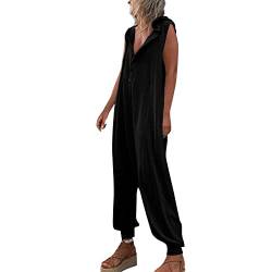 Jumpsuit Damen Schwarz,Jumpsuit Eng,Jumpsuit Schwarz Damen,Lockerer Jumpsuit,Overall Orange,Weiße Jumpsuits,Overall Plissee von Generic