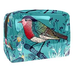 Kulturbeutel für Männer, Reise Kultur Organizer Dopp Kit Wasserfester Rasierbeutel für Kulturzubehör,Blumen Vogel Frühlings Garten Retrostil von Generic