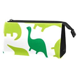 Kulturbeutel für Männer, Reise Kultur Organizer Dopp Kit Wasserfester Rasierbeutel für Kulturzubehör,Grüne Dinosaurier Cartoon Tiere von Generic