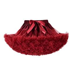 Mädchen Pettiskirt Tutu Rock Baby Kinder Minirock Prinzessin Rock Pettiskirt Underskirt für Cosplay Party von Generic