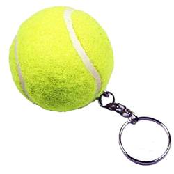 Mini Künstlicher 3D Tennisball Schlüsselanhänger Sport Schlüsselanhänger stilvoll und beliebt, Medium, Andere Edelsteine von Generic