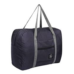 Mode Tragen Reisetasche große Frauen für Mann Gepäck Reisen auf der Tasche Kapazität Schminkkoffer Kinder Trolley (Dark Blue, One Size) von Generic