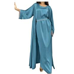 Muslimische Kleider Damen Ramadan Geschenke Islamischer Ramadan Gebetskleidung Abaya Für Frauen Kleid Abaya Muslim Gebetskleid Für Frauen Türkisch Muslimische Lang Kleider Set von Generic