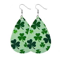 Ohrringe Hier Rein Da Raus Irish Collection Ohrringe St. Patricks Party Accessoires Ohrhänger Echte Silber Ohrringe (F, One Size) von Generic