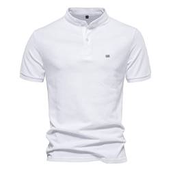 Poloshirt Herren Kurzarm Golf T-Shirt,Poloshirt Leinen Herren,Polo Shirt Weiss,Poloshirt Mint,Hemd Mit Muster,Herren Polo Shirt von Generic