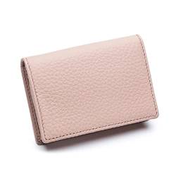 Portable Kreditkartenetui Bifold Geldbörse für Herren Geldbörse Herren Geldbörse Kleine Geldbörse, Light Pink von Generic