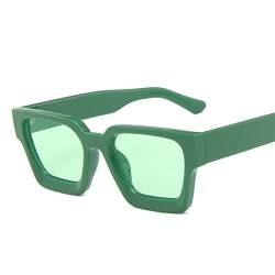 Quadratischer Rahmen Retro Outdoor Urlaub Männer und Frauen Pendler Einkaufen Sport Sonnenbrillen Geschenk (Color : H, Size : 1) von Generic