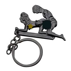 Schattenwolf Schlüsselanhänger Sexy Schlüsselanhänger für Erwachsene, unterschiedliche Form, erotischer -Schlüsselanhänger für Freundin und Freund, Paar, Schlüsselanhänger von Generic