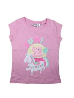 T-Shirt Peppa Wutz Rosa Mädchen Kinder 110 100% Baumwolle von Generic