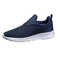 TEELONG Herren Sportschuhe Herren Sneakers Sommer Große Größe Mode Leicht Komfort Schuhe Sneakers Rutschfeste Freizeit Laufschuhe, blau, 39 1/3 EU von Generic